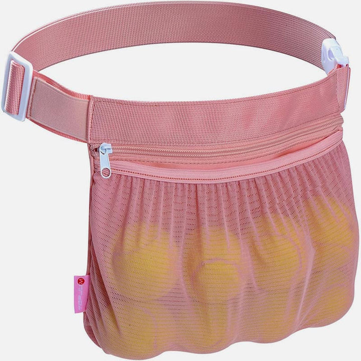 Tennisball-Netztasche für Teenager, verstellbare Gürteltasche zur Aufbewahrung