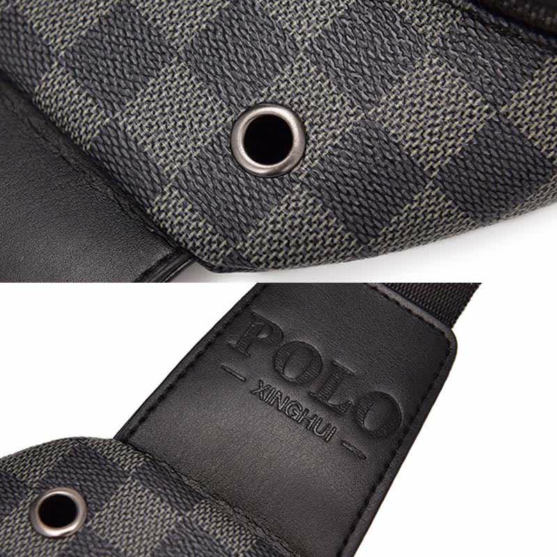 Männer Im Freien Beiläufige Reise Wandern Crossbody Brust Sling Tasche Ein-Schulter Gurt