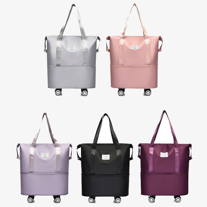 Große Reisetasche für kurze Reisen, praktische, zusammenklappbare Reisetasche für Damen