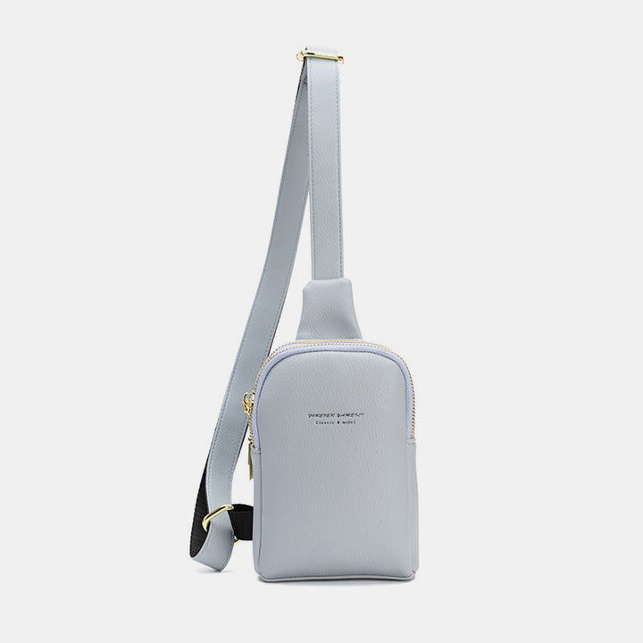 Kleine Umhängetasche, Schultertasche, Geldbörse, Brusttasche für Frauen und Mädchen