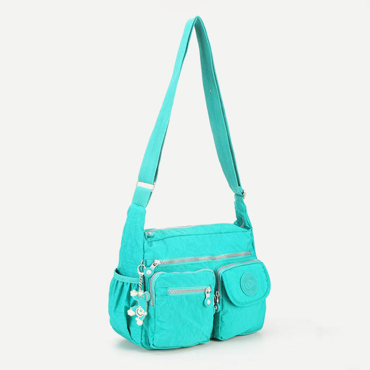 Damen Umhängetasche aus Nylon mit mehreren Taschen, Reise-Schultertasche, Umhängetasche