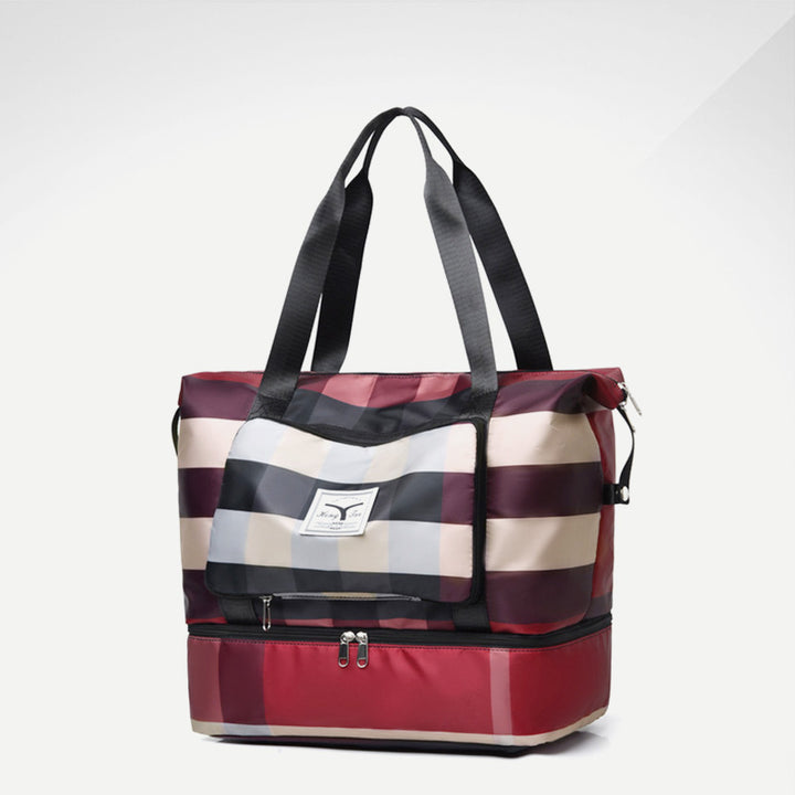 Reisetasche, Sporttasche, Umhängetasche, Reisetasche mit Schuhfach 