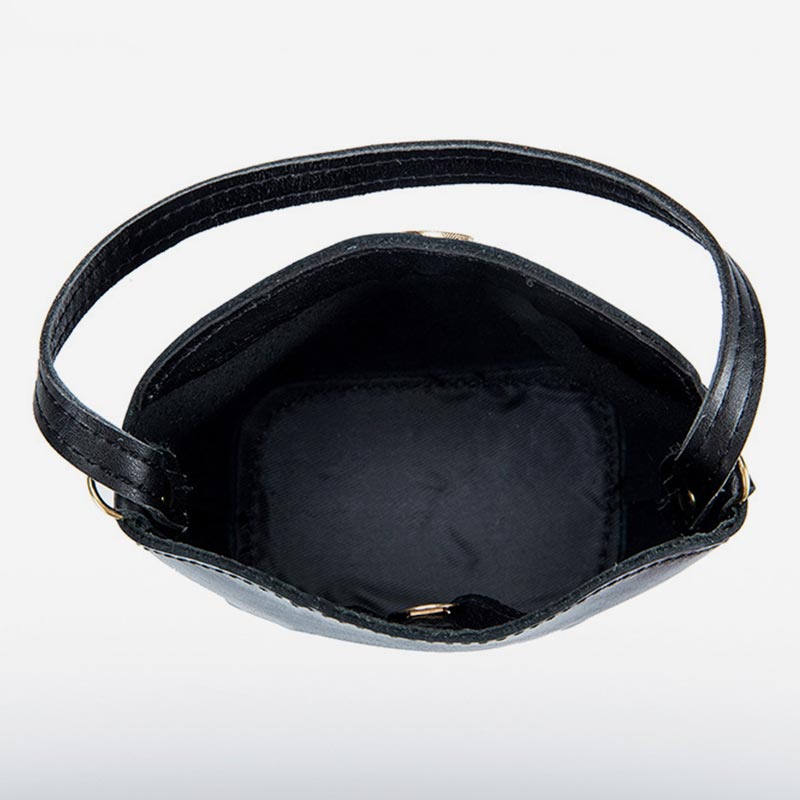 Mini-Beuteltasche, Handtasche, geräumige Münzbörse, kleine Hobo-Tasche für Damen