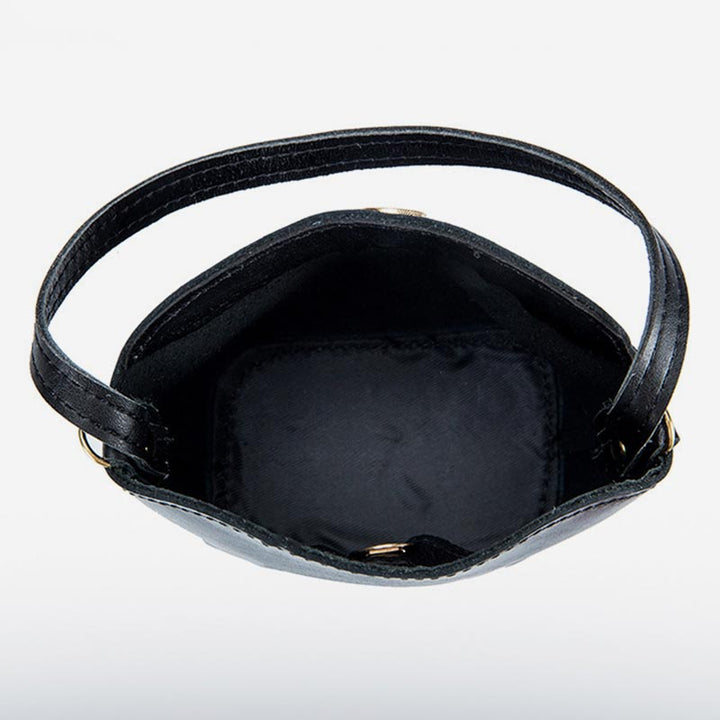 Mini-Beuteltasche, Handtasche, geräumige Münzbörse, kleine Hobo-Tasche für Damen