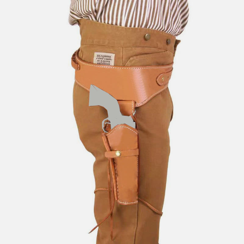 Mittelalterliches Leder-Hüftholster für Damen und Herren, Cosplay, Pops-Gürtelholster