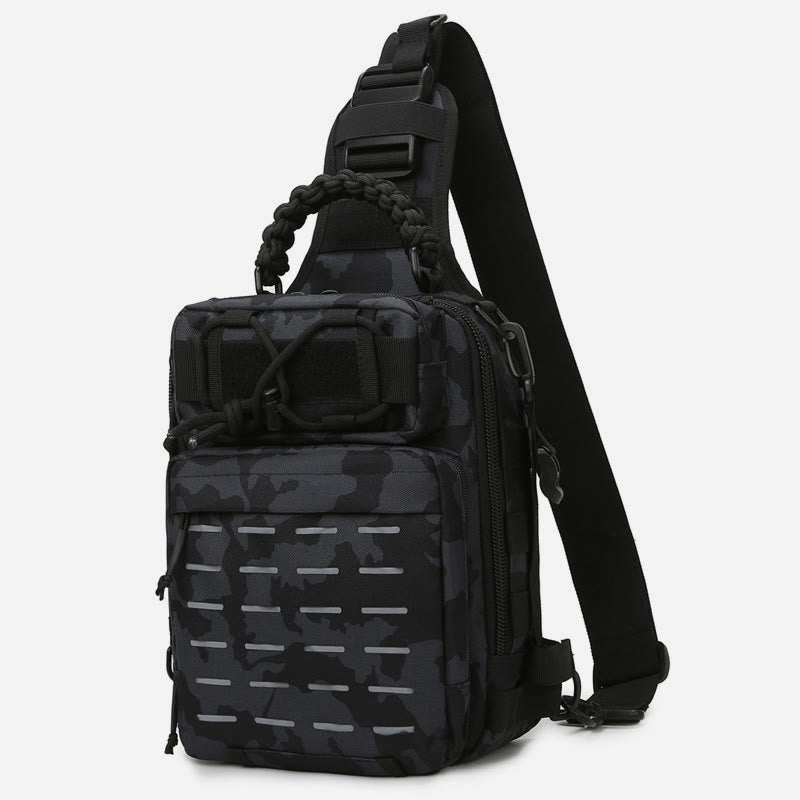 Tatical Brusttasche für Herren, Umhängetasche für Outdoor-Training