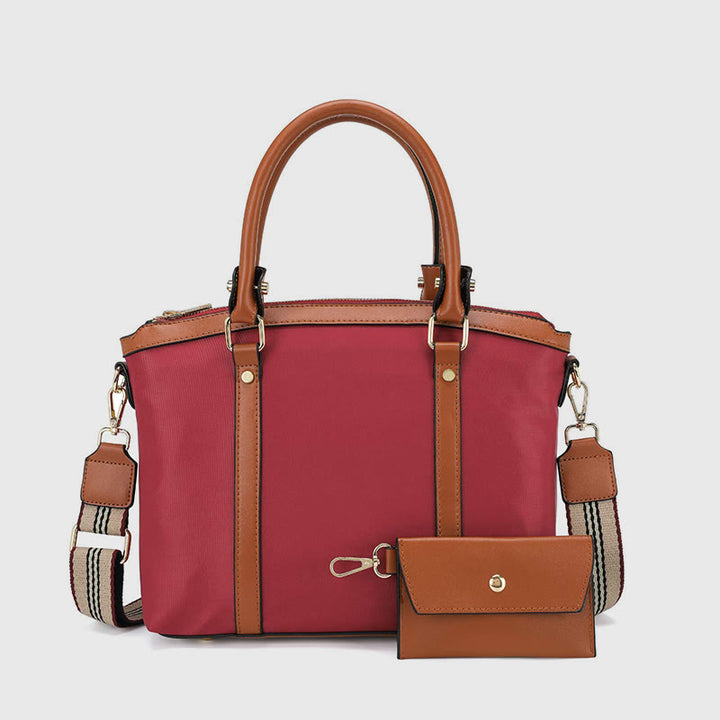 Top-Griff-Tasche für Damen, weiche, tragbare Oxford-Umhängetasche