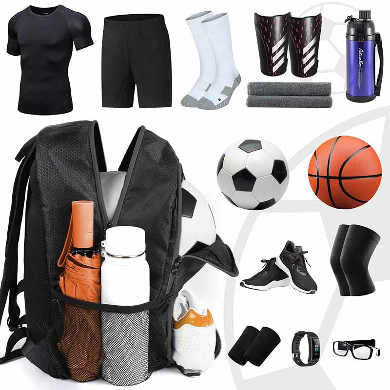Großer Basketball-Rucksack, individuelles Ballfach, Outdoor-Sport-Trainingstasche