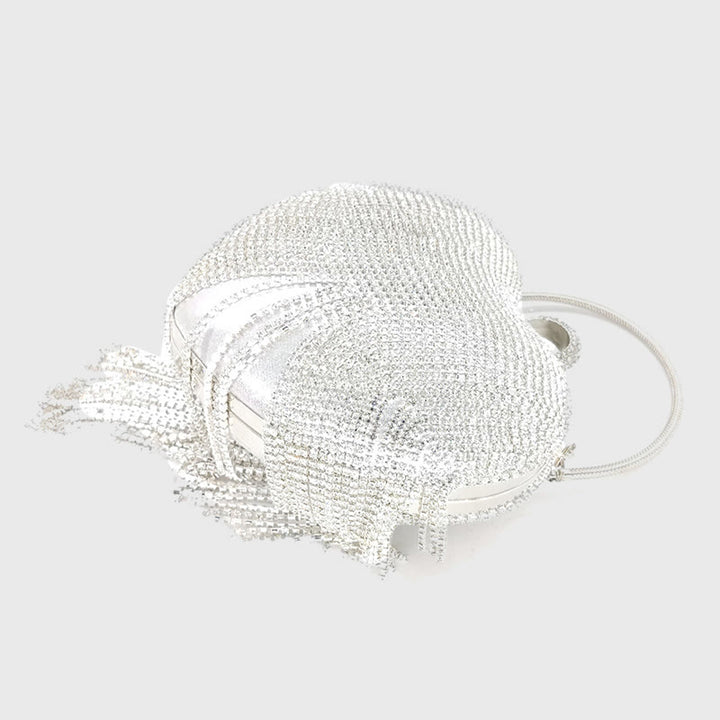 Abendtasche für Frauen Herzförmige Diamant Make-Up Hochzeit Tasche