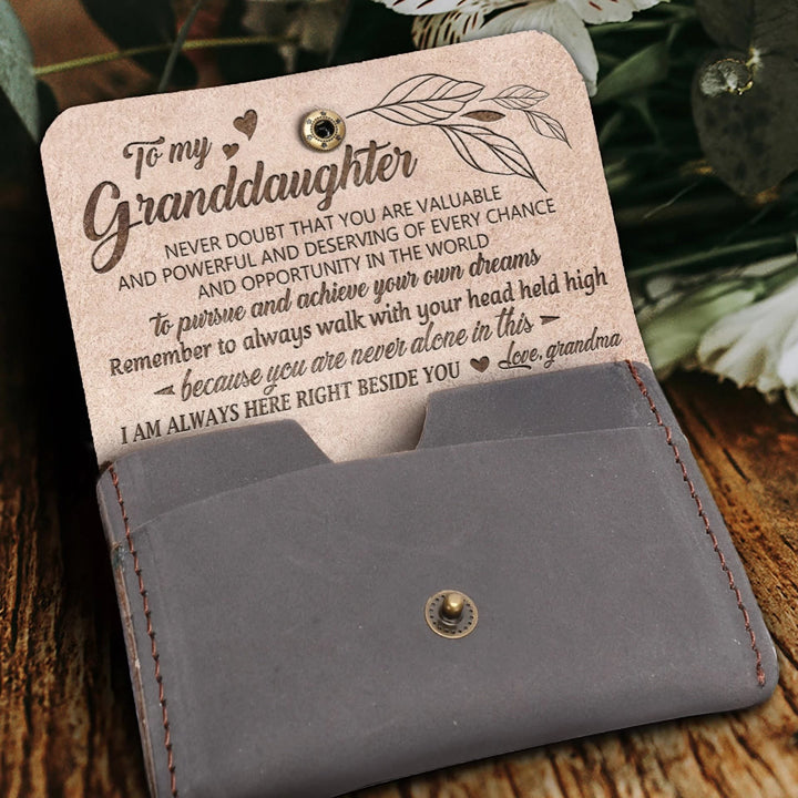 Clamshell-Geldbörse mit Gravur, Geldbörse für die Familie, warmes Geschenk