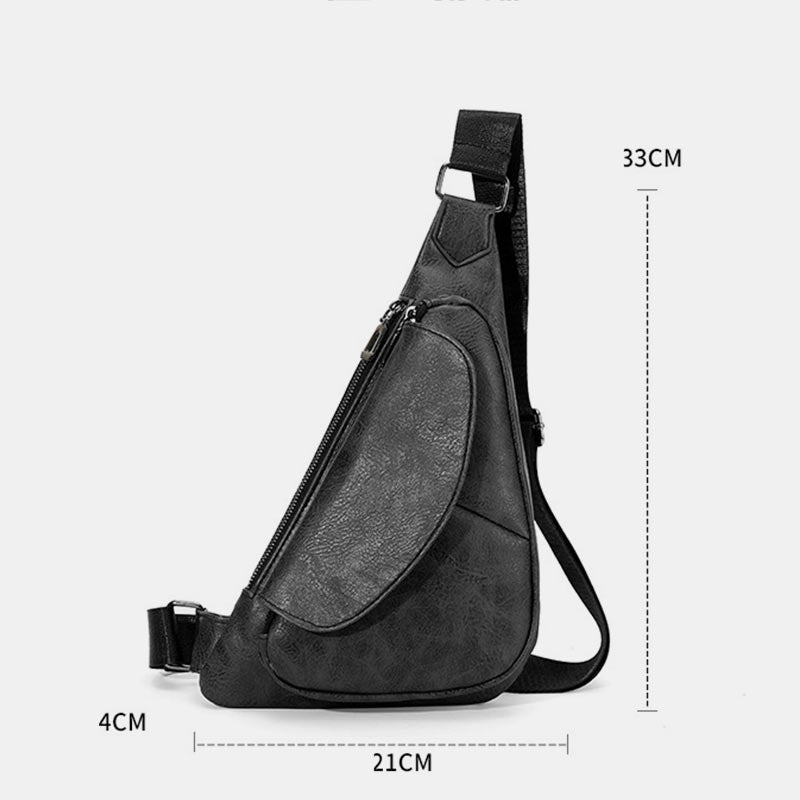 Große Kapazität Leichte Anti-Diebstahl Robuste Business Sling Bag