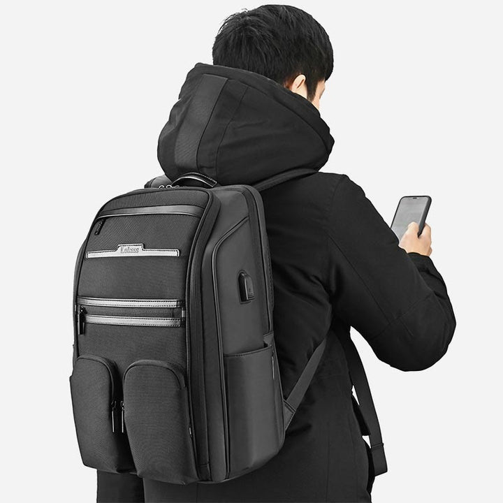 Rucksack für Herren, Reiserucksack mit großer Kapazität, wasserdichter, multifunktionaler Tagesrucksack