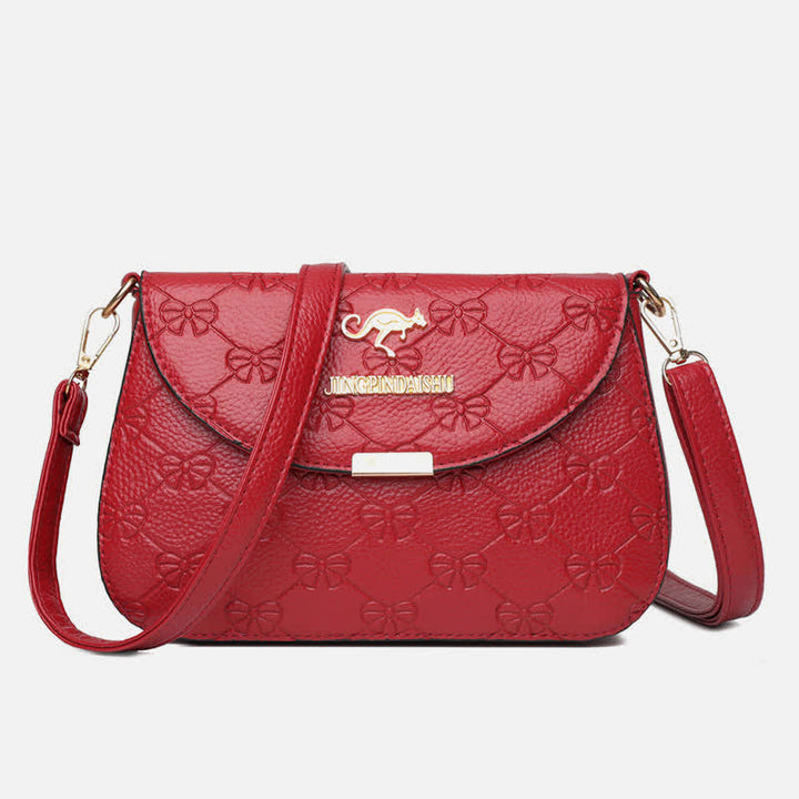 Kleine Umhängetaschen für Frauen Leder Schulter Geldbörsen PU Casual Handtasche