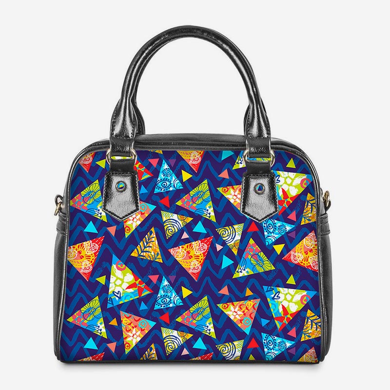 PU-Leder-Blumen-Geldbörsen Top-Griff-Tasche Crossbody Handtasche Satchel Taschen