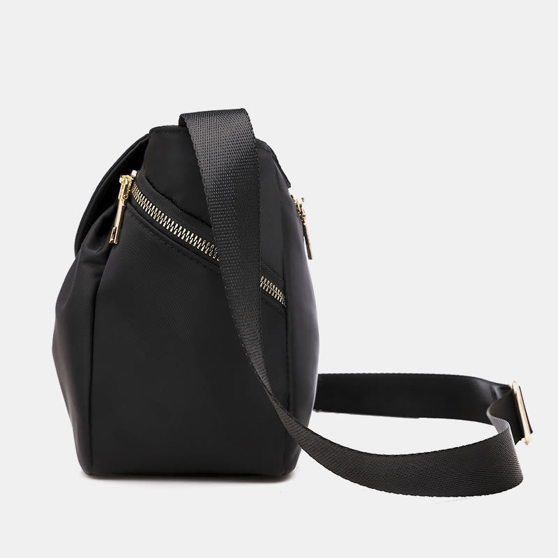 Umhängetasche für Damen mit Herzschnalle, wasserdichte Oxford-Tasche