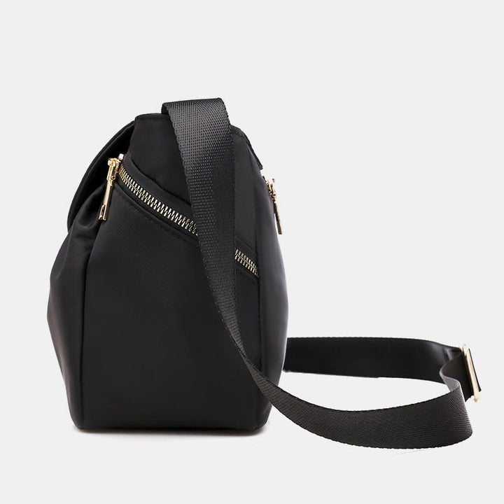 Umhängetasche für Damen mit Herzschnalle, wasserdichte Oxford-Tasche