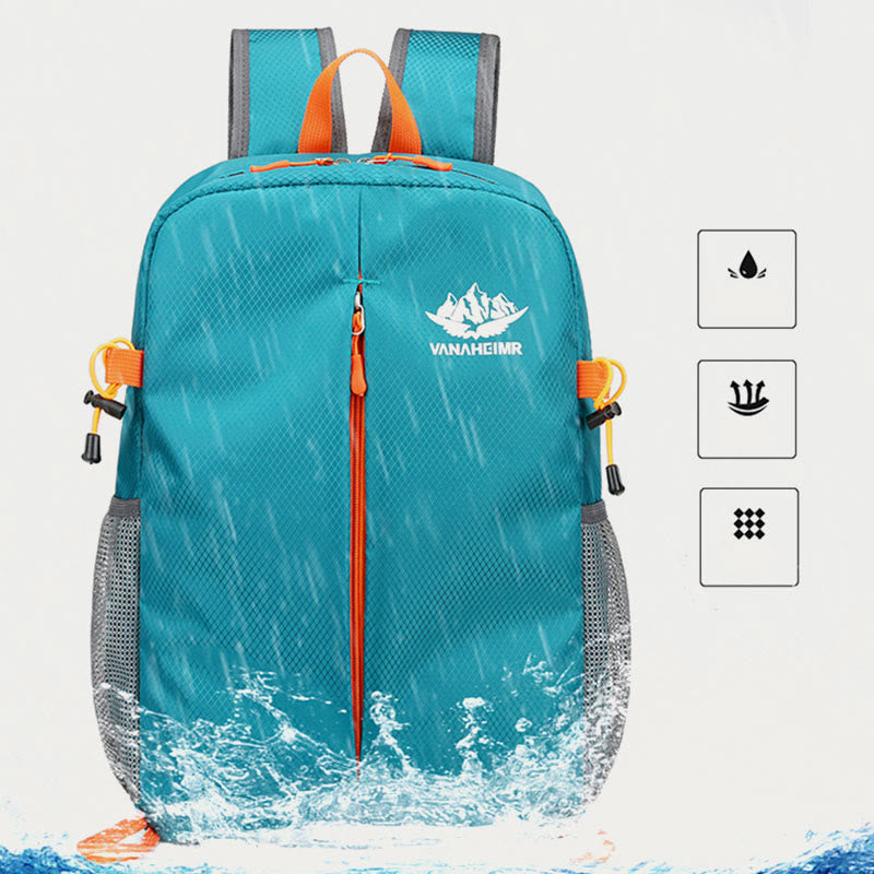 Wasserdichter Rucksack für Reisen im Freien, leichter, faltbarer Tagesrucksack