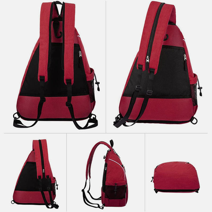 Tragbare Pickleball-Schlägertasche, leichter Sport-Sling-Rucksack