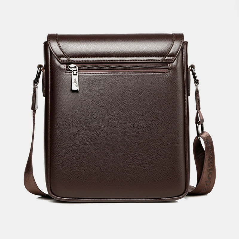 Leder-Umhängetasche für Herren, wasserdicht, Vintage-Umhängetasche