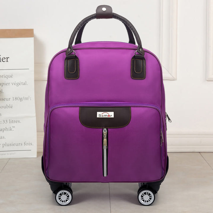 Pull Rod Reisekoffer Unisex Große wasserdichte Reisetasche