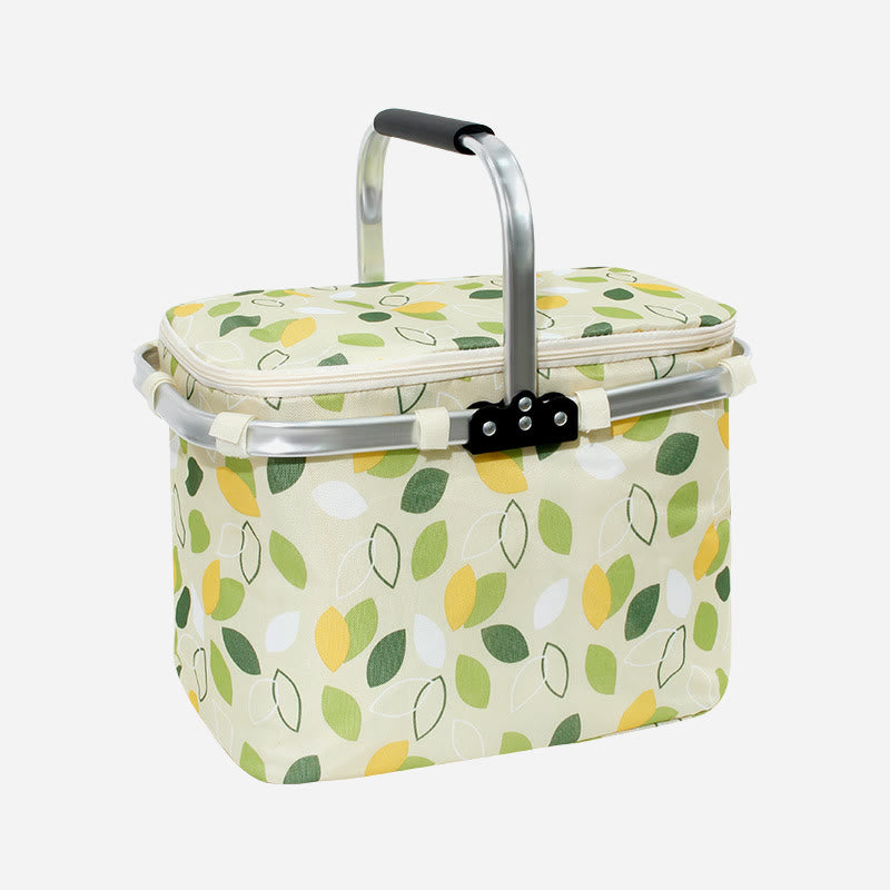 Kühltasche für Ausflüge, Reisen, Picknickkorb aus verdickter Aluminiumfolie