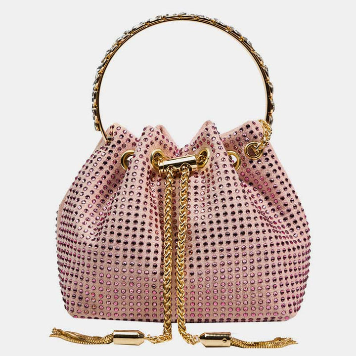 Top-Griff-Tasche für Damen Flash PU-Leder Casual Shopping Umhängetasche