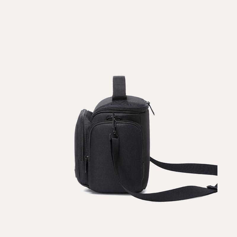 Kleine Kameratasche Vintage Gepolsterte Kameraschultertasche mit Umhängegurt