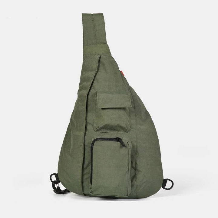 Unisex Leichter wasserdichter Sling-Rucksack Brusttasche Reise Wandertagesrucksack