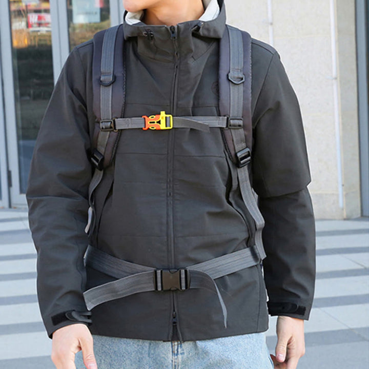 Rucksack für Männer Outdoor Bergsteigen Wandern Leichter Multifunktionsrucksack