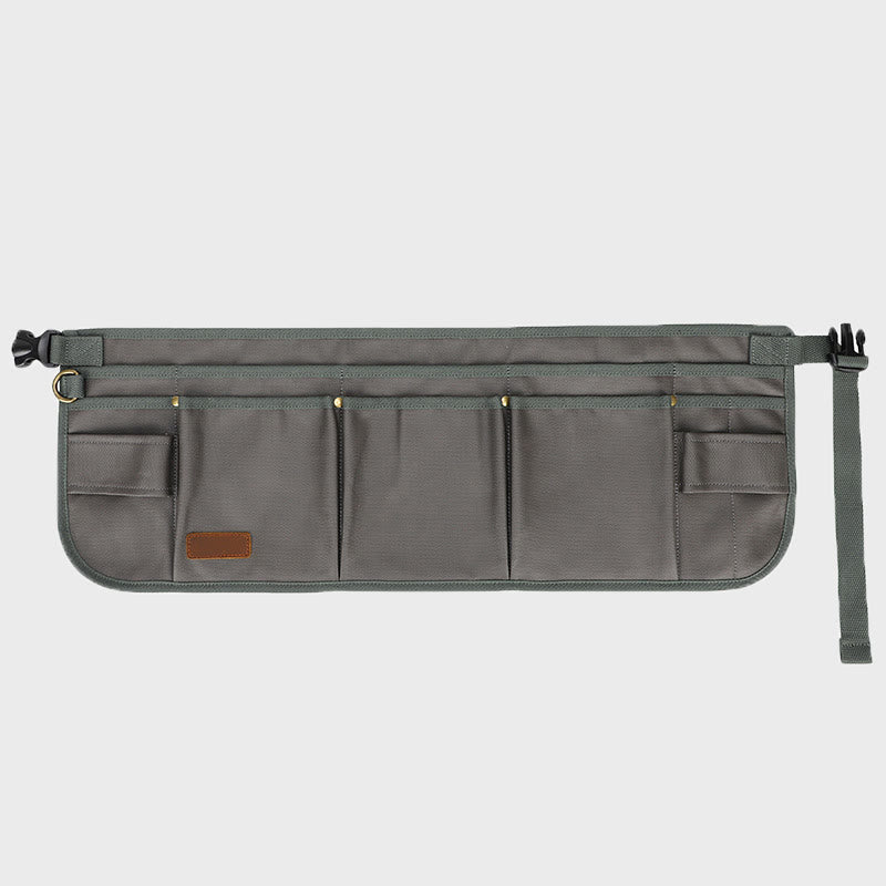 Werkzeuggürteltasche mit mehreren Steckplätzen, wasserdichte Hüfttasche aus Canvas für die Werkzeugorganisation