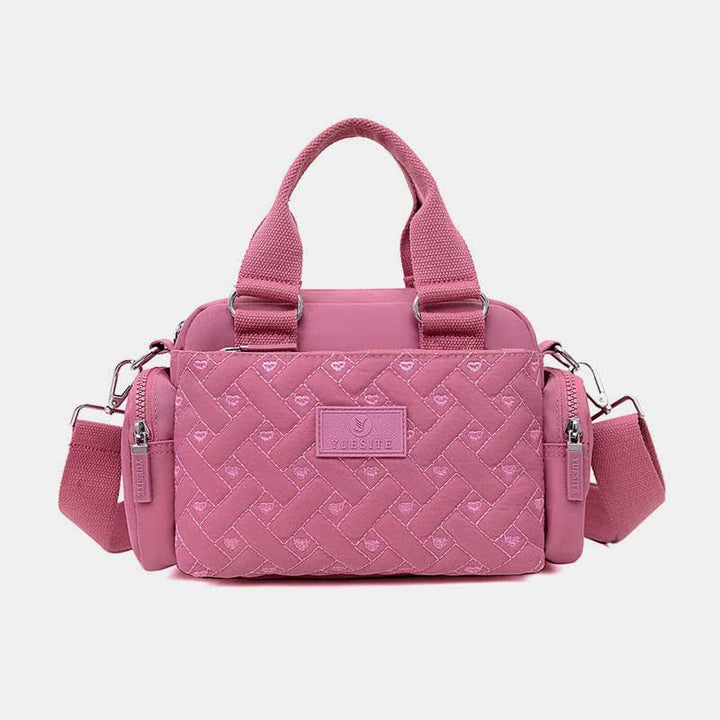 Leichte, mehrere Taschen aufweisende Damen-Geldbörsen, wasserdichte, gesteppte Umhängetasche