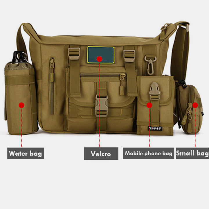 Wasserdichte taktische Militär-Umhängetasche mit mehreren Taschen