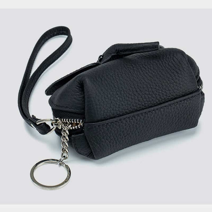 Damen Kleine Geldbörse Elefant Leder Geldbörse Wechselgeldbeutel Armband