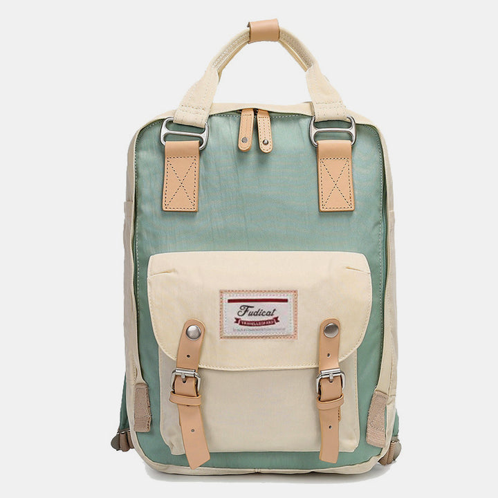 Wasserdichter Reiserucksack im Vintage-Stil im College-Stil