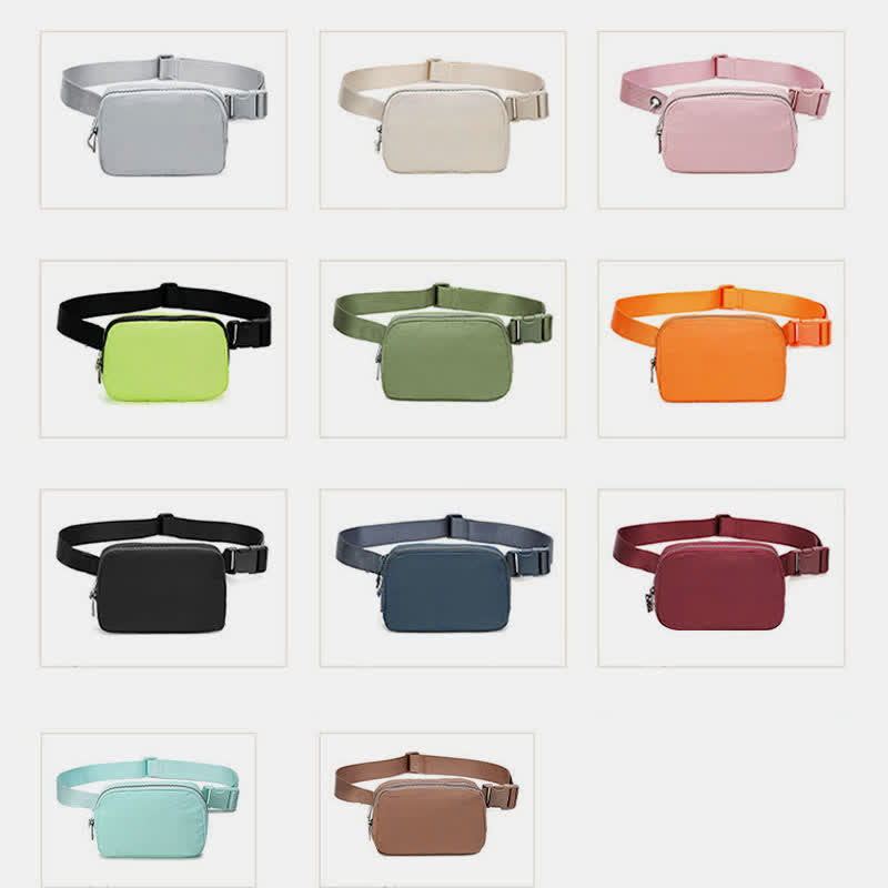 Unisex Gürteltasche Kleine Hüfttasche Hüfttasche Bauchtasche