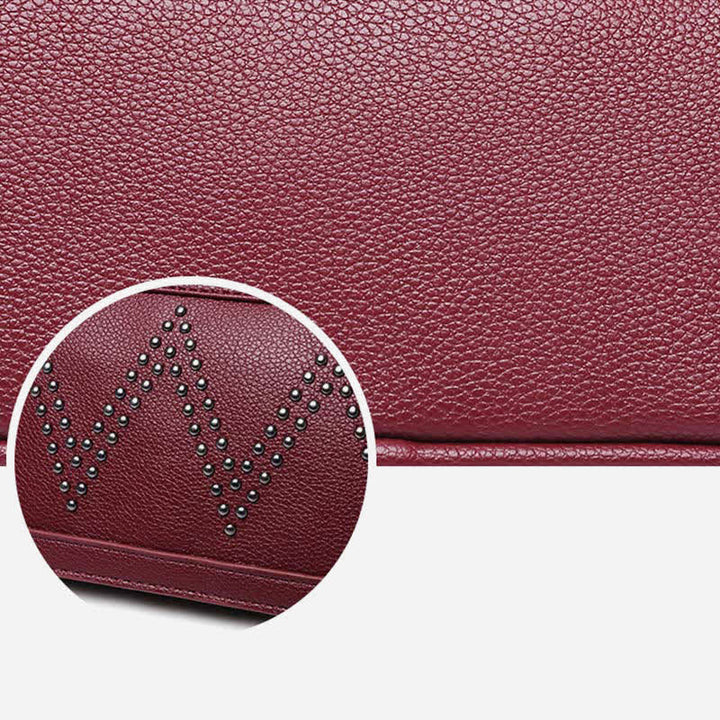 Modische Umhängetasche aus Rehinestone für Damen, Leder, Umhängetasche