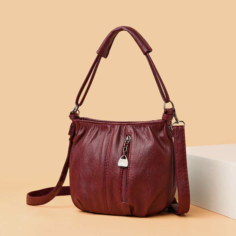 Umhängetasche für Damen, Vintage, große Kapazität, Outdoor-Crossbody-Handtasche