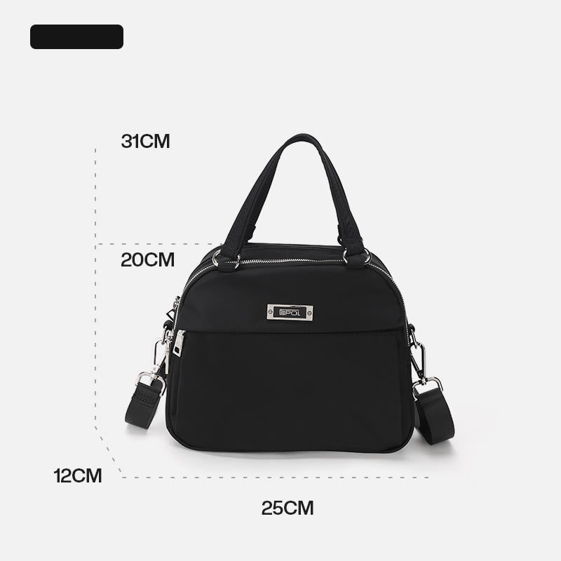 Handtasche für Damen, lässige Oxford-Geldbörse, leichte Umhängetasche