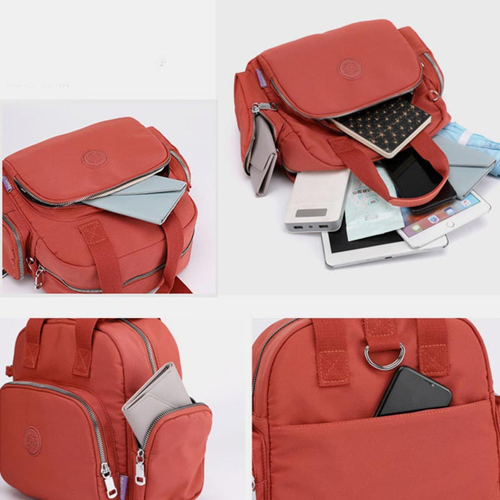 3-Wege-Rucksack mit USB-Ladeanschluss