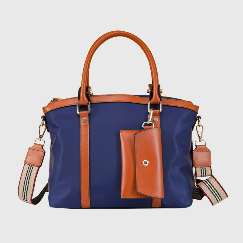 Top-Griff-Tasche für Damen, weiche, tragbare Oxford-Umhängetasche