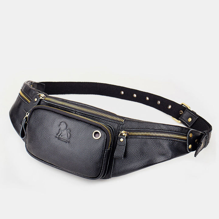 Retro Multi-Pocket Multifunktionale Sling Bag Hüfttasche