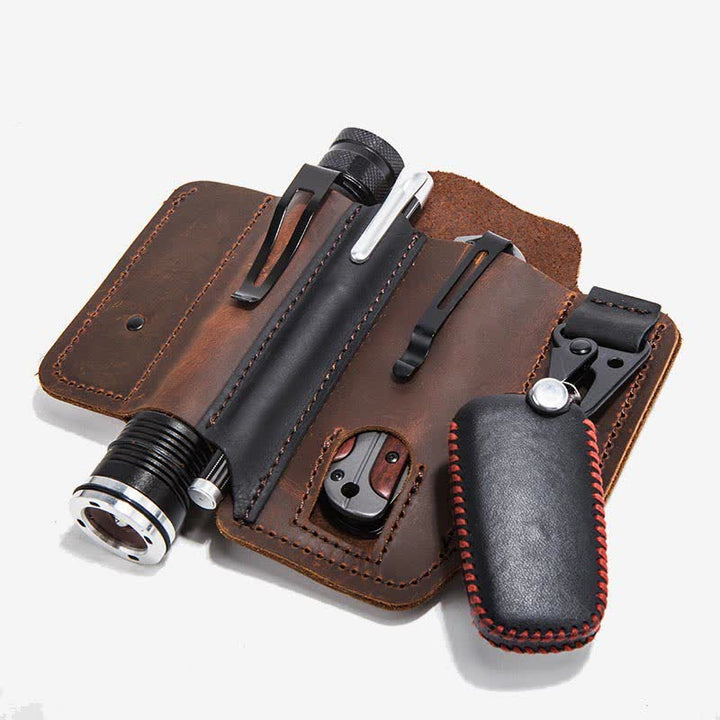 Multitool Leder Gürtelscheide EDC Taschenorganizer Leatherman Scheide Beutel