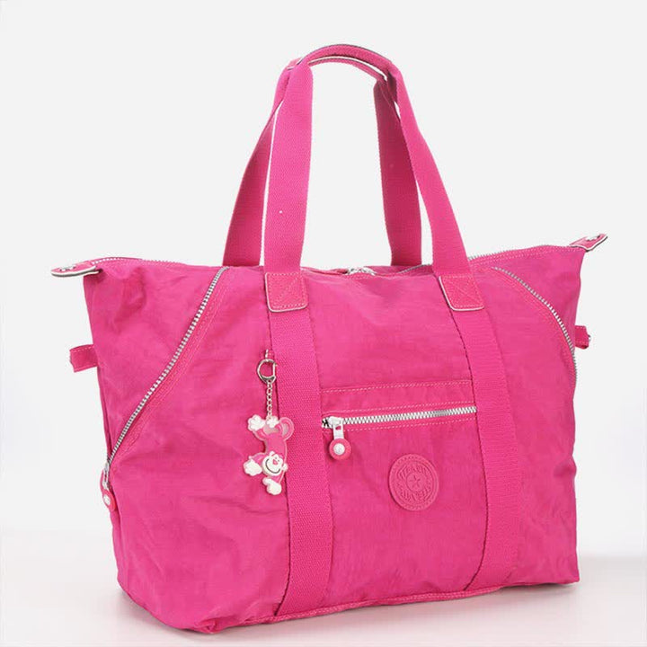 Große Nylon-Handtasche für Damen, leicht, zum Tragen über die Schulter