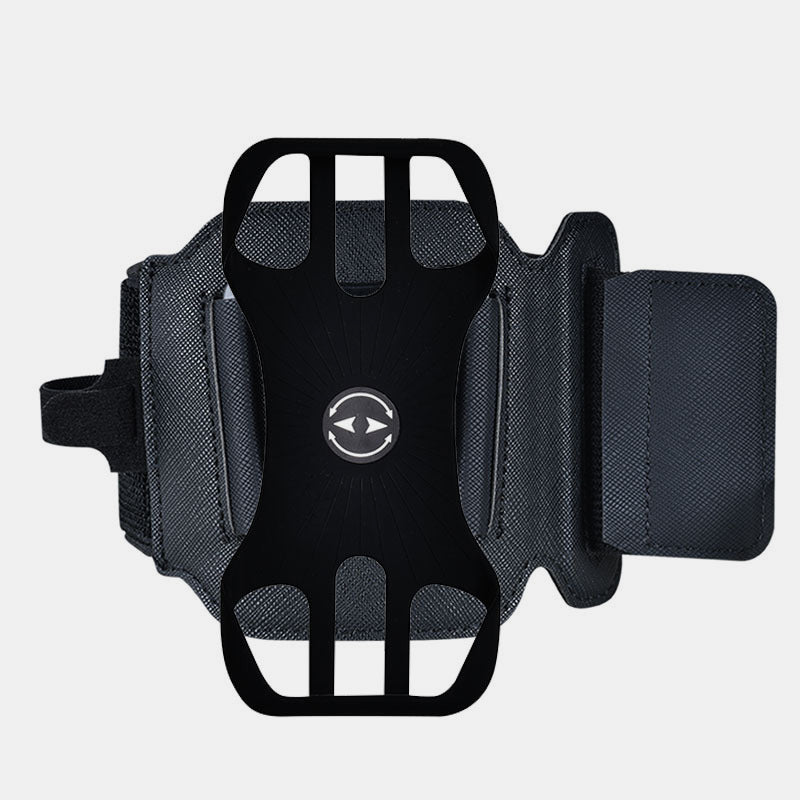 360° drehbarer Laufarmband-Telefonhalter, passend für alle 4,5-7-Zoll-Smartphones