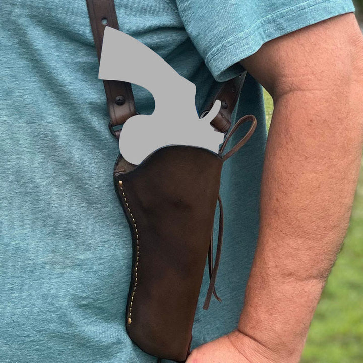 Mittelalterliches Leder-Schulterholster für Damen und Herren, Retro-Theater-Requisite