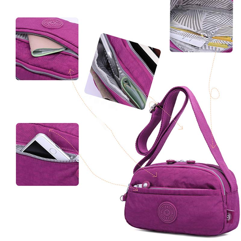 Kleine, lange Geldbörsen und Handtaschen für Damen, über der Schulter, Umhängetasche
