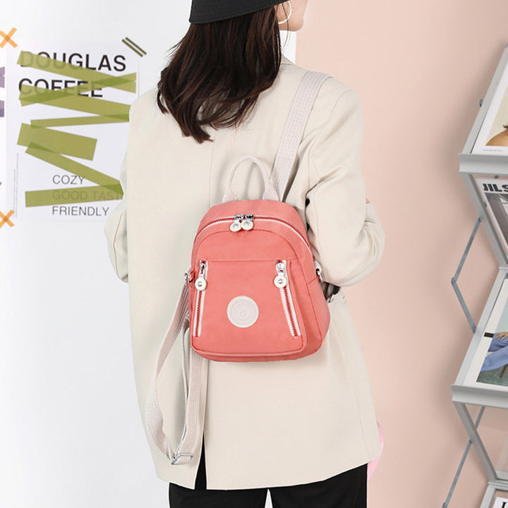 Funktioneller kleiner Rucksack, leichte Umhängetasche aus Nylon, Mini-Tagesrucksack