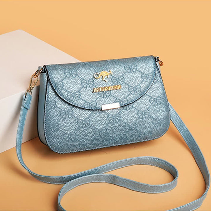 Kleine Umhängetaschen für Frauen Leder Schulter Geldbörsen PU Casual Handtasche