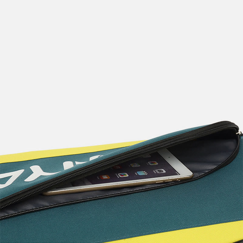 Badminton-Schlägertasche für Teenager, wasserdicht, Nylon, verdickter Schulterrucksack