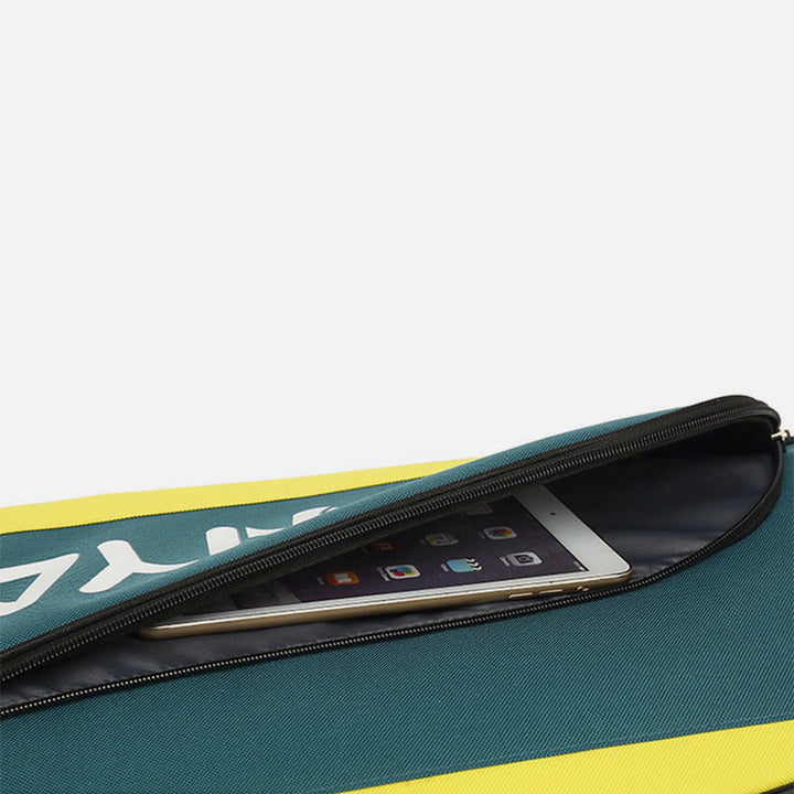 Badminton-Schlägertasche für Teenager, wasserdicht, Nylon, verdickter Schulterrucksack